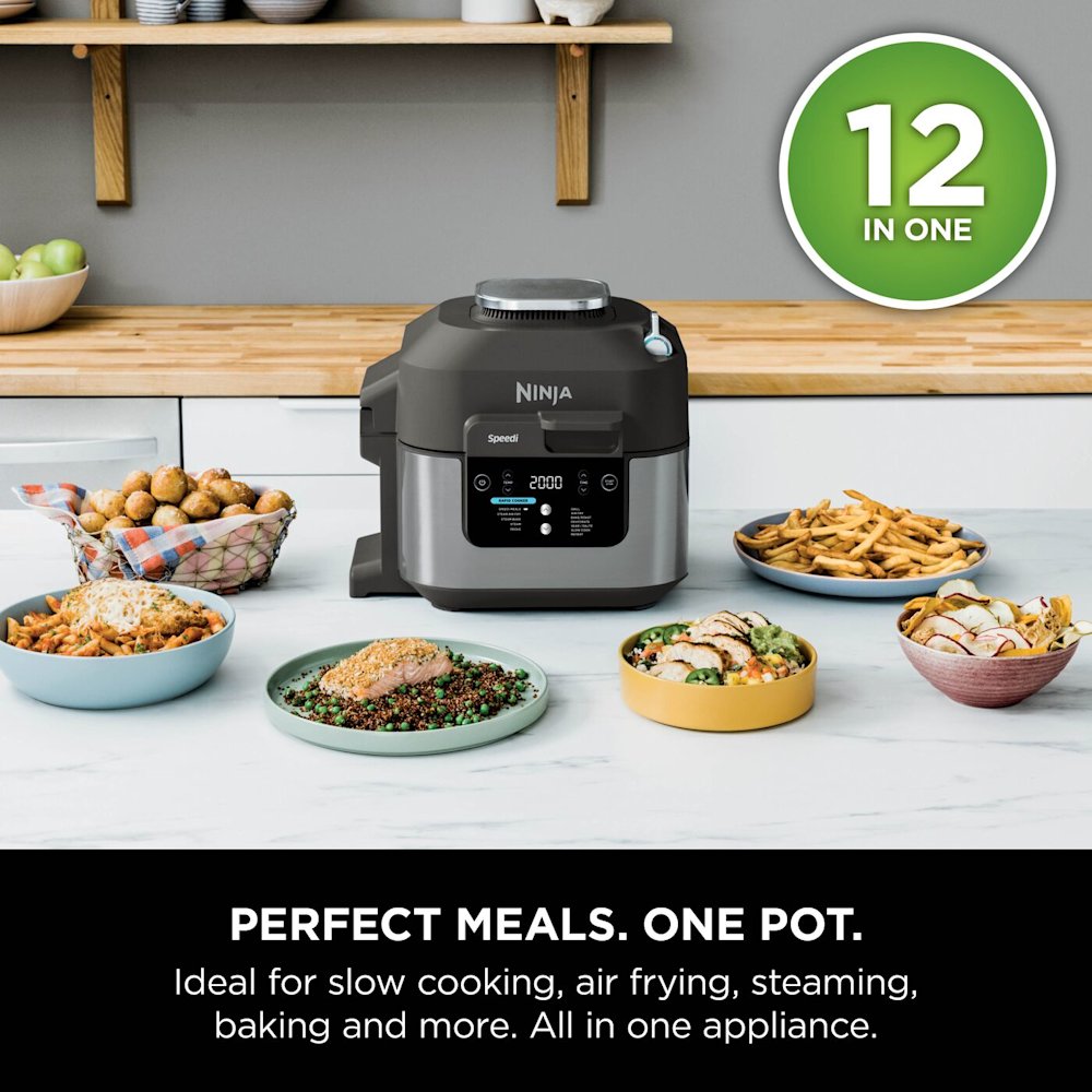 Ninja Speedi 12 cooking functions for everyday meals
